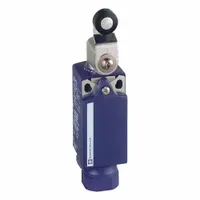 TELEMECANIQUE SENSORS Limit Switch: 90°, Roller Lever, XCKP, 0.22 in Roller Wd, 2 Mounting Holes (MPN XCKP2118N12)