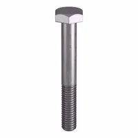 Heavy Hex Bolt: Stainless Steel, Grade B8, Plain, 3/8"-16 Thread Size, 3 in lg, 10 PK (MPN ZBOLT-5050)