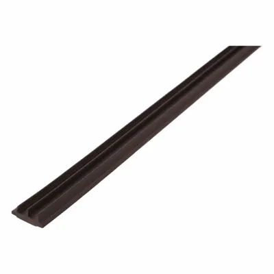 LORIENT ES982B-50 Self-Adhesive Bulb Fire & Smoke Door Seal, Brown - Fire & Smoke Perimeter Door Seals & Gaskets