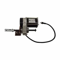 Metal actuator for healthcare beds, silver finish. Compatible with Drive Medial beds and manufacturer part number 15300. Supports models 15300, 15302, and 15303. Used to adjust bed height for patient care and caregiver access.