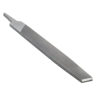 WESTWARD Machinists File: Rectangular, Bastard Cut, 10 in Lg without Tang, 1 in Wd - Tapered Single-Cut Rectangular Files