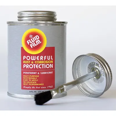 FLUID-FILM Corrosion Inhibitor: Wet Lubricant Film, Medium, Medium, 8 oz Container Size - FLUID FILM Corrosion Inhibitor