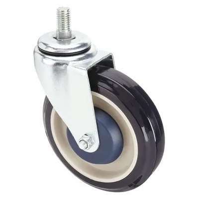 OEM Stem Caster: Swivel - Threaded Stem Casters for Shopping Carts