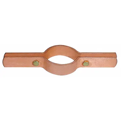 ANVIL Riser Clamp: Copper-Plated Steel, 300 lb Load Capacity - Riser Clamps for Tube & Pipe
