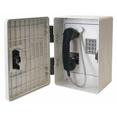 HUBBELL GAI-TRONICS Telephone: Surface Mount, Rugged Phones for Haz Areas, Keypad - Rugged Phones for Hazardous Areas