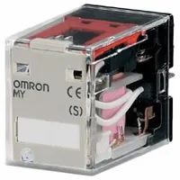 OMRON General Purpose Relays: PCB Mounted, 110/120V AC, 4PDT, 14 Pins/Terminals (MPN MY4-02-AC110/120)