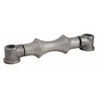 Pipe Roll: Cast Iron, For 6 in Pipe, 6 7/8 in Roller Lg, 1,070 lb Load Capacity, Cast Iron (MPN 0560501124)