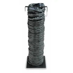 Vinyl polyester duct, 15 ft length, black. Designed for use with explosion proof blowers. Meets ASTM 227 standards. Used to ventilate confined spaces where flammable vapors or combustible dust may be present.