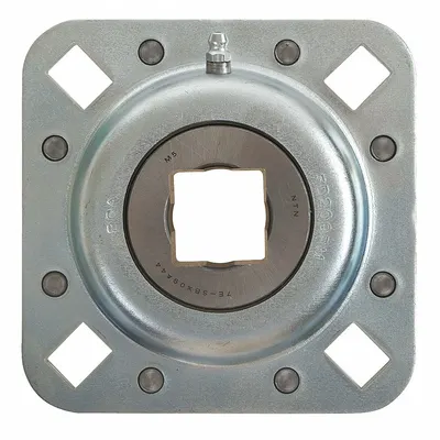 NTN Agricultural Disc Bearing: FD211RM, Square, 1.5 in Bore, Double Sealed - Flanged Disc Bearings
