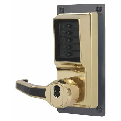 KABA SIMPLEX Mechanical Push Button Lockset: ADA Compliant - Mechanical Keyless Access Locksets