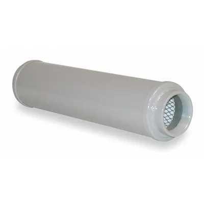 SOLBERG SLCR-125 Screw On Muffler for Regenerative Blowers, 55 cfm - Mufflers for Regenerative Blowers