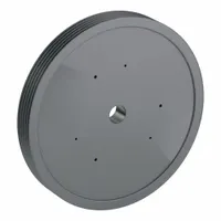 APPROVED VENDOR V-Belt Pulley: C440, 5 Groove, 44.4 in OD, Bushed Bore, J, For C/CX Belt Section (MPN 5C440J)