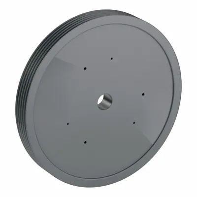 OEM V-Belt Pulley: C440 - Bushed-Bore Cast-Iron V-Belt Pulleys