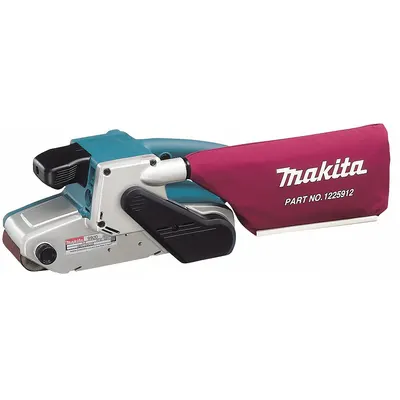 MAKITA Corded Belt Sander: 3 in Belt Wd, 24 in Belt Lg, 1 Abrasives Included, 1,440 SFPM - Corded Belt Sanders