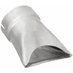 Protector-type nozzle for heat guns, designed for use near glass surfaces. Outside diameter of 1 3/8 in. Helps prevent thermal shock during paint stripping or adhesive removal tasks.
