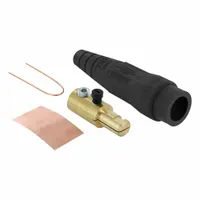 Single Pole Inline: Male, Black, 600V AC/600V DC, 400 A, Single Set Screw Termination, 18 Series (MPN 18D23-UE)