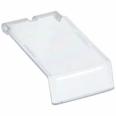 AKRO-MILS Bin Lid: 7 in x 3 7/8 in, Clear - Hanging & Stacking Bin Lids