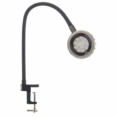 O.C. WHITE Spot Light: LED, Power Cord, Gooseneck, 22 in Arm Reach, 2,750 lm Max Brightness - Gooseneck Task Lights