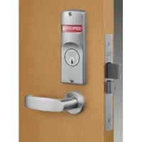 SARGENT Mechanical Exit Device Trim: 48 in Max Door Wd, Chrome (MPN SA190 V04 26D)
