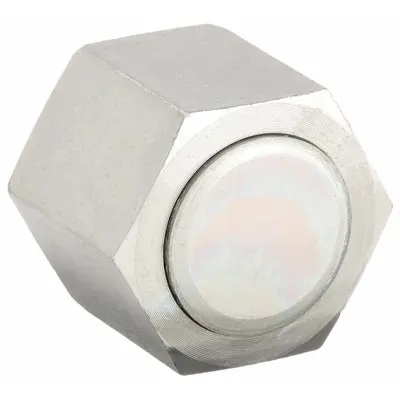 AEROQUIP Hydraulic Hose Cap: Steel, 5/8 in Fitting Size, Female - Hydraulic Hose Caps