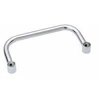 METRO Extended Handle: Super Erecta Shelving, 36 in x 7 in x 1 1/2 in, Chrome, Steel (MPN EH36NC)