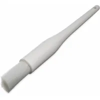 CARLISLE Pastry Brush: Nylon Bristle, 1 in Bristle Wd, 10 in Overall Lg, Plastic Handle, White (MPN 4039402)