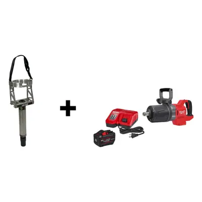 FTS Lag Ease Kit: Railroad Lag Screw Driver, 1 in Drive Size - Railroad Lag Screw Drivers