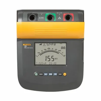 FLUKE Insulation Tester: 200 kiloohm to 2 teraohm, CAT II/CAT III 1000V/CAT IV 600V - Advanced Feature Megohmmeters