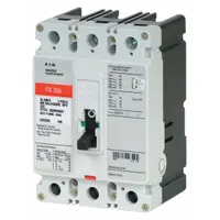 EATON Molded Case Circuit Breaker: 225 A Amps, 65kA at 240/277V AC, Fixed, ABC, Load Side Lug, Std (MPN FD3225)