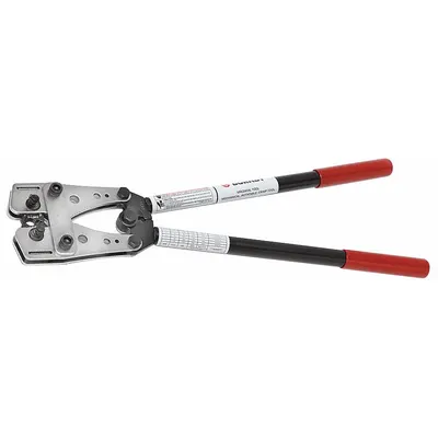 BURNDY Crimper: Compression Lugs/Compression Splices, 26 in Overall Lg, MRC840AL - Controlled-Cycle Lug & Splice Crimpers
