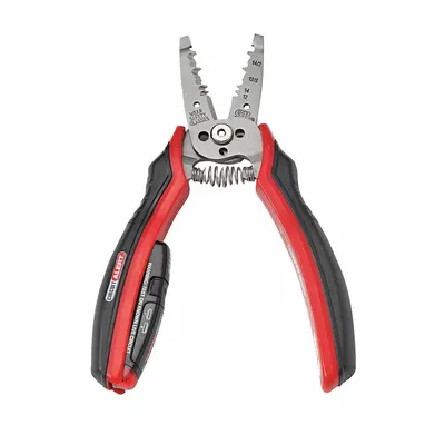 GARDNER BENDER Cable Stripper: Manual, 14 AWG to 12 AWG, 7 1/2 in Overall Lg, Std Cushion Grip - Voltage-Sensing Electrical Wire Strippers