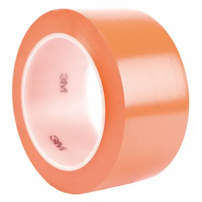 3M Floor Marking Tape: Gen Purpose, Solid, Orange, 2 in x 108 ft, 5.2 mil Tape Thick - General Purpose Floor Marking Tape