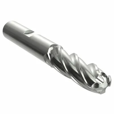 YG-1 43293 Cobalt Ball End Mill, 4 Flute, 3/16" Mill Dia, 1/2" LOC, 2-3/8" OAL - General Purpose Cobalt Ball End Mills