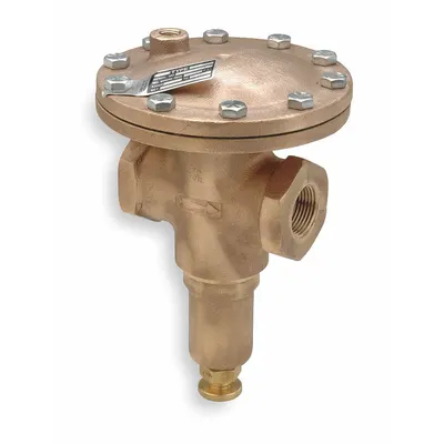 CASH VALVE Vacuum Pressure Regulator: Bronze, 3/4 in Inlet Connection Size, NPTF - Vacuum Release Valves