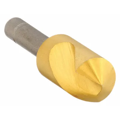 KEO Countersink: 110°, 1 Flute, 3/16 in Body Dia, 3/16 in Shank - Fast-Cutting Single-Flute Countersinks