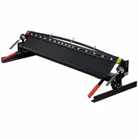 MALCO Portable Mini Brake: Hand Lever, 22 ga Capacity, 48 in Max. Bending Wd, Angle Gauge (MPN MB48B)