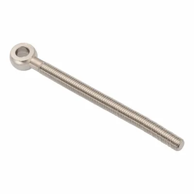 AMPG Fixed Rod End: Stainless Steel, Plain, 160 mm Hole Center-to-End Lg - Stainless Steel Male Threaded Fixed Rod Ends