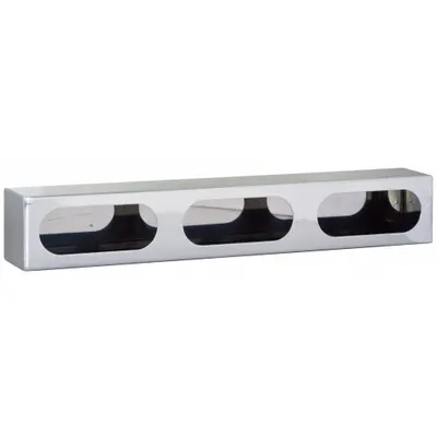 BUYERS PRODUCTS Light Box: Light Box, Gray, Stainless Steel, 25 in Lg, 3 in Ht - Vehicle Light Mounts & Brackets