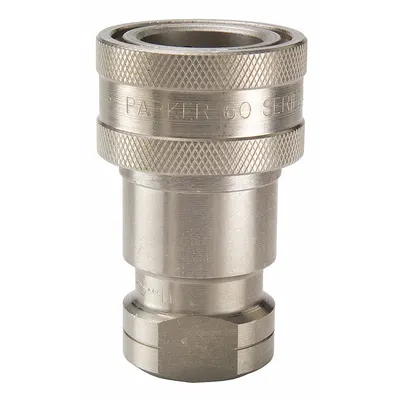 PARKER ISO B Series Hydraulic Quick-Connect Coupling Body - ISO B Series Hydraulic Quick-Connect Coupling Bodies