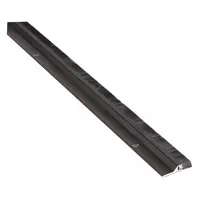 NATIONAL GUARD Door Sweep: Brush Insert, Aluminum, 36 in Lg, 1 5/8 in Wd, Aluminum (MPN 600DKB-36)