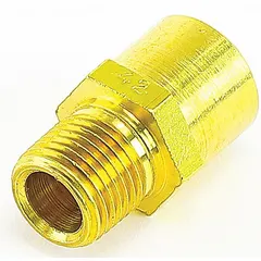 This burner orifice is a replacement component for HVACR systems, designed to regulate gas flow to the burner. It ensures proper fuel-air mixture for efficient combustion in heating equipment such as furnaces and boilers.