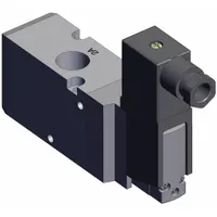 Solenoid Air Control Valve: Three-Way / Two-Position, Single Solenoid, Female 3/8 NPTF, Female 3/8 (MPN VP542-3DZ1-03TA)