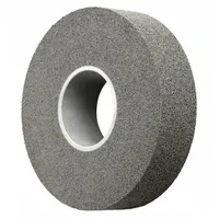 This SCOTCH-BRITE convolute wheel is designed for deburring, edge blending, and finishing on stainless steel and nickel alloys. It features a silicon carbide fine hard (8) abrasive and measures 8 inches in diameter by 7/16 inch width with a 3 inch arbor. Part of the XL-WL series, it provides consistent surface finish without altering part geometry in industrial metalworking applications