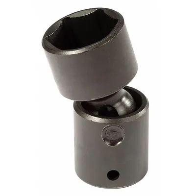 PROTO Flex Impact Socket: 15/16 in Socket Size, 6-Point, Std, Black Oxide, Not Tether Capable - 1/2" Drive SAE Flex Impact Sockets