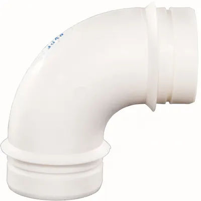 ORION 90 Degrees Elbow: Polyvinylidene, 3 in x 3 in Fitting Pipe Size, Schedule 40 - Schedule 40 Pipe Fittings
