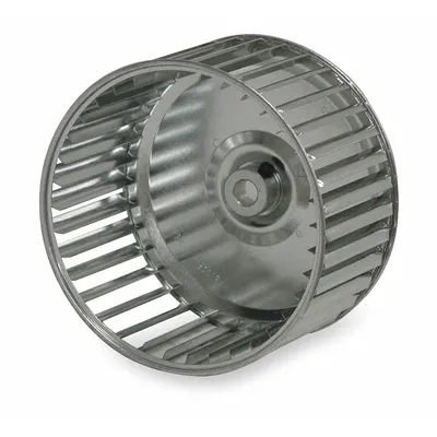 REVCOR Blower Wheel: Forward-Curved, 7 1/8 in Dia, 2 1/2 in W, CW Closed End, Steel Wheel - Single-Inlet Forward-Curved Blower Wheels
