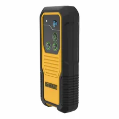 Remote control for laser levels, constructed of yellow ABS plastic. Measures 1-1/2 inches in height and 6-5/16 inches in length. Enables remote adjustment and activation of compatible laser levels from a distance, improving efficiency on layout and alignment tasks.