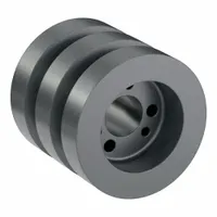 APPROVED VENDOR V-Belt Pulley: 3V220, 2 Groove, 2.2 in OD, Bushed Bore, JA, For 3V/3VX Belt Section (MPN 23V220JA)