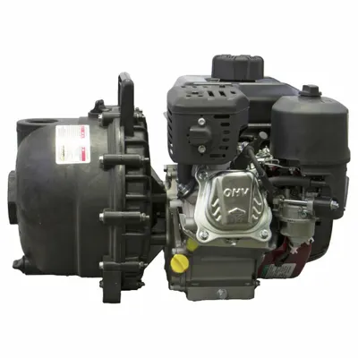 BANJO Pump and Gas Engine: 3 hp, 1 1/2 in FNPT, 1 1/2 in FNPT - Engine-Driven Water Pumps