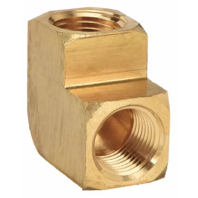 PARKER 90° Elbow, 1/2 in Female NPT x 1/2 in Female NPT, 1000 psi - Threaded High-Pressure Pipe Fittings